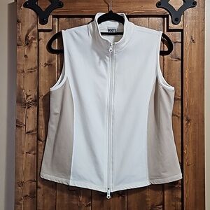 Roots Athletics Sleeveless Vest w/ Two-Way Zip, Est. Large